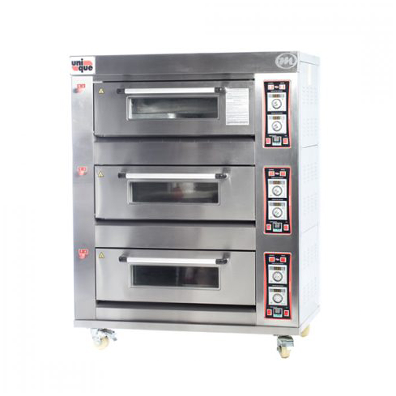 Horno de Piso U-HP3 Unique sin vapor pastelero pizzero